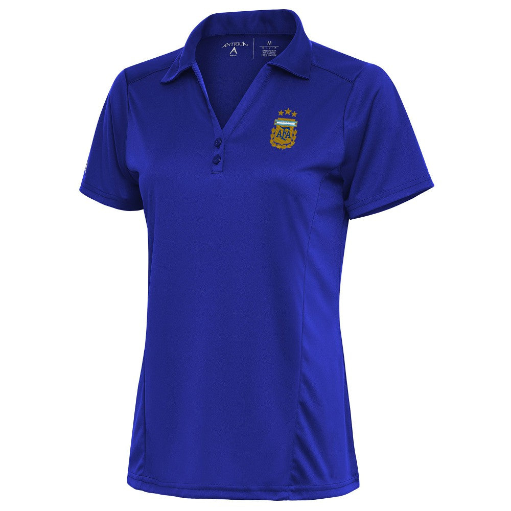 Argentina National Team Antigua Women's Tribute Polo Royal shop