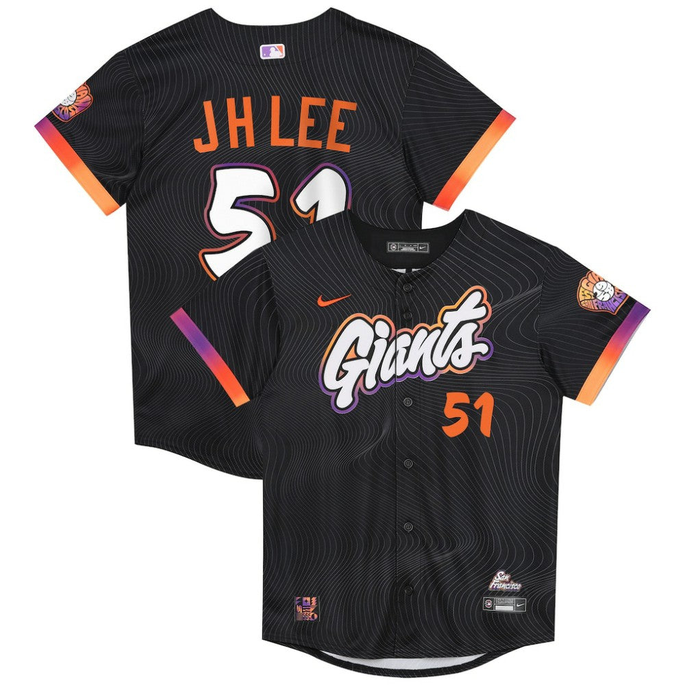 MLB Jung Hoo Lee San Francisco Giants Nike Preschool 2025 City Connect Limited Player Jersey - Anthracite