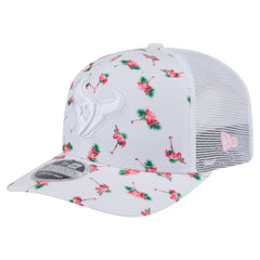 Houston Texans New Era Adventure Flamingo Pattern 9SEVENTY Stretch-Snap Hat White