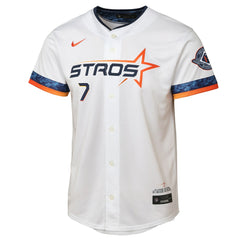 MLB Craig Biggio Houston Astros Nike Youth 2025 City Connect Limited Player Jersey - White