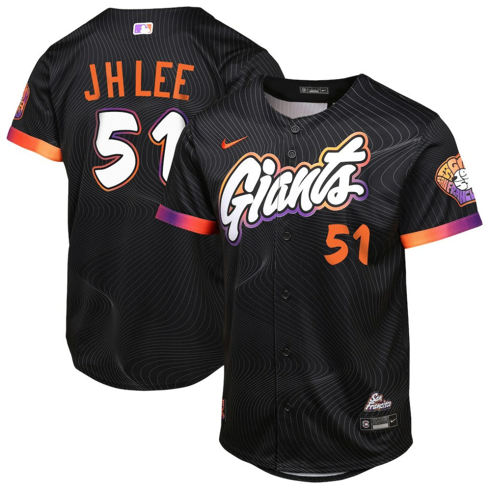 MLB Jung Hoo Lee San Francisco Giants Nike Youth 2025 City Connect Limited Player Jersey - Anthracite