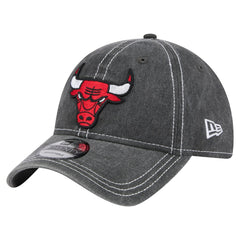 Chicago Bulls Pigment Dyed 9TWENTY Adjustable Hat Black