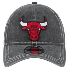 Chicago Bulls Pigment Dyed 9TWENTY Adjustable Hat Black