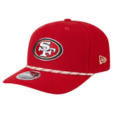 San Francisco 49ers New Era Gameday Multi Rope 9SEVENTY Stretch-Snap Hat Scarlet