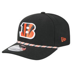Cincinnati Bengals New Era Gameday Multi Rope 9SEVENTY Stretch-Snap Hat Black