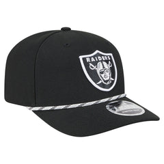 Las Vegas Raiders New Era Gameday Multi Rope 9SEVENTY Stretch-Snap Hat Black