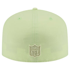 Miami Dolphins New Era Color Pack A-Frame 59FIFTY Fitted Hat Light Green