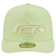 New York Jets New Era Color Pack A-Frame 59FIFTY Fitted Hat Green
