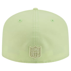 Green Bay Packers New Era Color Pack A-Frame 59FIFTY Fitted Hat Light Green