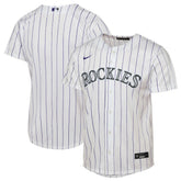 MLB Colorado Rockies Nike Youth Home Replica Jersey - White
