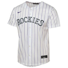 MLB Colorado Rockies Nike Youth Home Replica Jersey - White