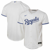 Kansas City Royals Nike Youth Home Replica Jersey - White Jerseys