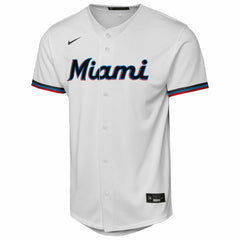MLB Miami Marlins Nike Youth Home Replica Jersey - White