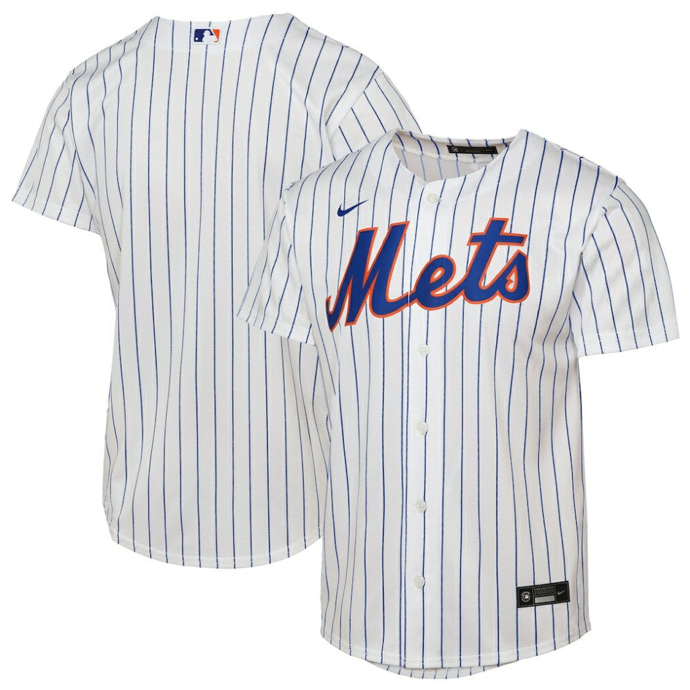 MLB New York Mets Nike Youth Home Replica Jersey - White