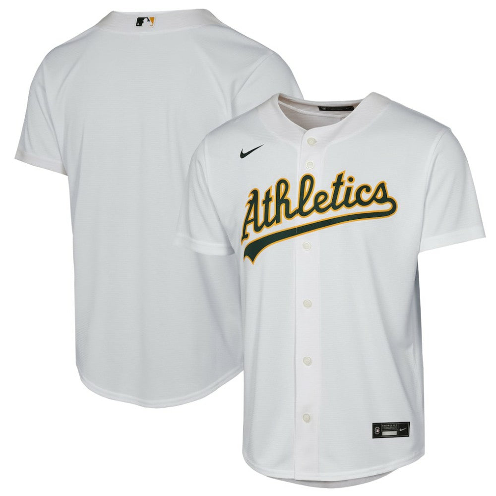 MLB Athletics Nike Youth Home Replica Jersey - White