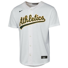 MLB Athletics Nike Youth Home Replica Jersey - White