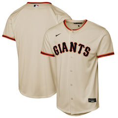 MLB San Francisco Giants Nike Youth Home Replica Jersey - Cream