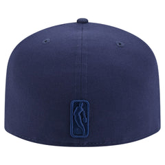 Milwaukee Bucks Colorpack A-Frame Pinch Front 59FIFTY Fitted Hat Navy