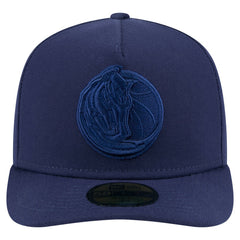 Dallas Mavericks Colorpack A-Frame Pinch Front 59FIFTY Fitted Hat Navy