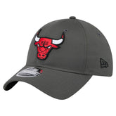 Chicago Bulls Active Ripstop 9TWENTY Adjustable Hat Charcoal