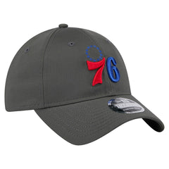 Philadelphia 76ers Active Ripstop 9TWENTY Adjustable Hat Charcoal