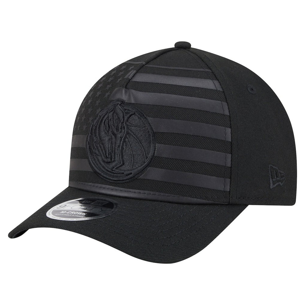 Dallas Mavericks Game Day Flag A-Frame 9FORTY Adjustable Hat Black