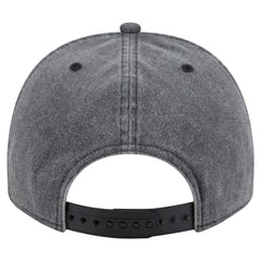 Milwaukee Bucks Throwback Washed Pre-Curved 9FIFTY Snapback Hat Charcoal