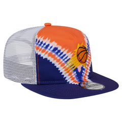 Phoenix Suns Throwback Dye Golfer Snapback Hat Purple/Orange