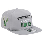 Milwaukee Bucks Throwback Property Of Golfer Snapback Hat Gray