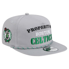 Boston Celtics Throwback Property Of Golfer Snapback Hat Gray