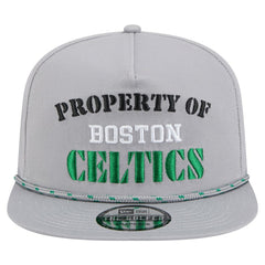 Boston Celtics Throwback Property Of Golfer Snapback Hat Gray