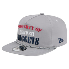 Denver Nuggets Throwback Property Of Golfer Snapback Hat Gray