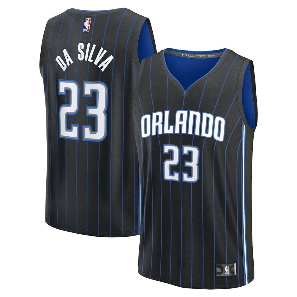 NBA Tristan da Silva Orlando Magic 2024 NBA Draft Fast Break Player Jersey - Icon Edition - Black