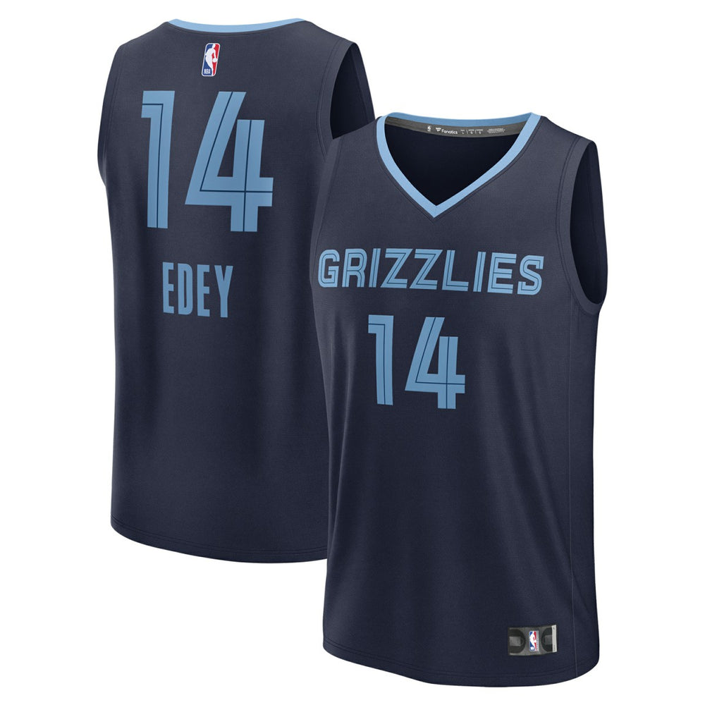 NBA Zach Edey Memphis Grizzlies 2024 NBA Draft Fast Break Player Jersey - Icon Edition - Navy
