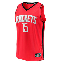 NBA Reed Sheppard Houston Rockets Youth 2024 NBA Draft Fast Break Player Jersey - Icon Edition - Red