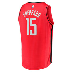 NBA Reed Sheppard Houston Rockets Youth 2024 NBA Draft Fast Break Player Jersey - Icon Edition - Red