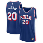Jared McCain Philadelphia 76ers 2024 NBA Draft Fast Break Player Jersey Icon Edition Royal