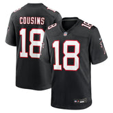NFL Kirk Cousins Atlanta Falcons Youth Game Jersey - Black