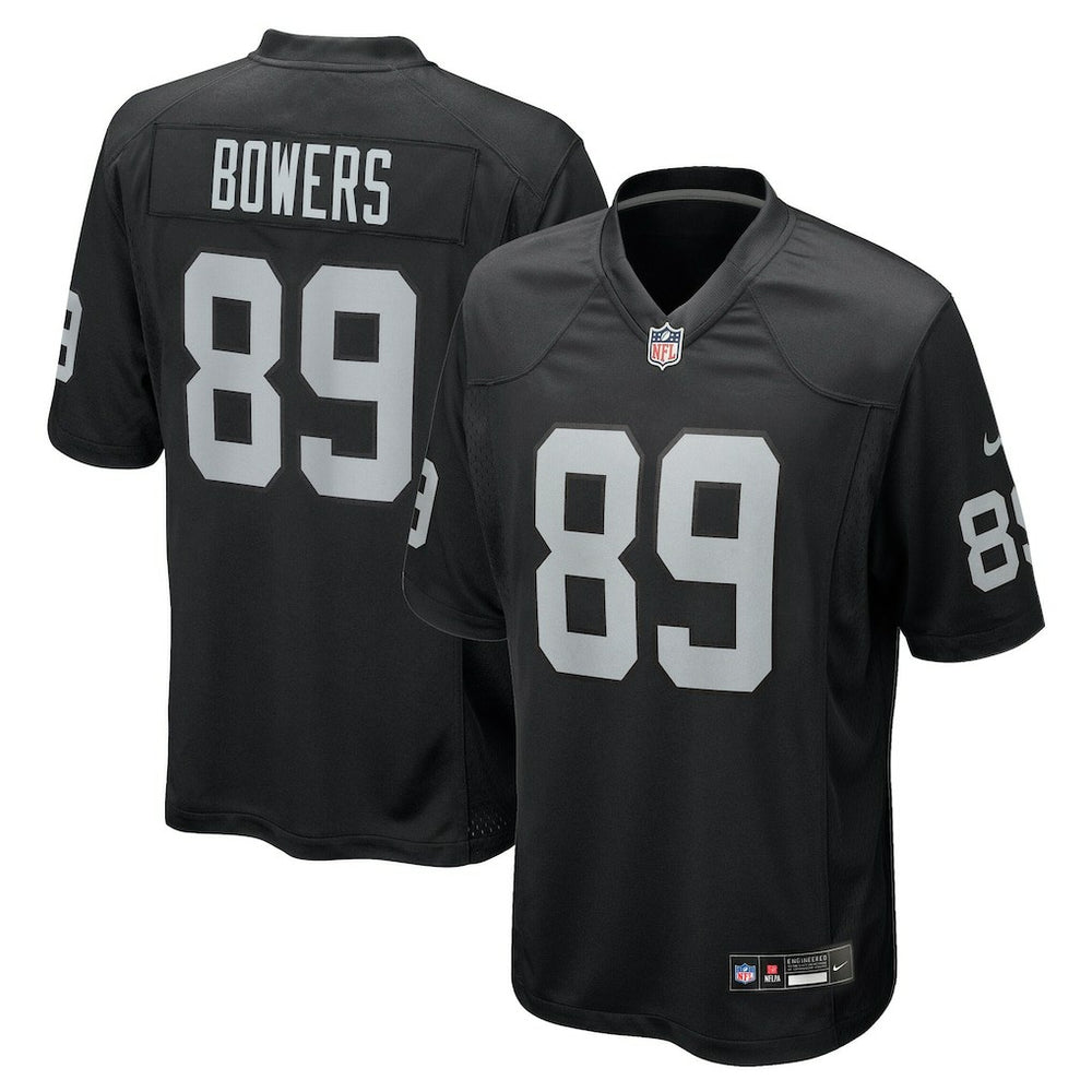 NFL Brock Bowers Las Vegas Raiders Youth Game Jersey - Black