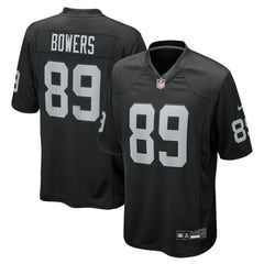 NFL Brock Bowers Las Vegas Raiders Youth Game Jersey - Black