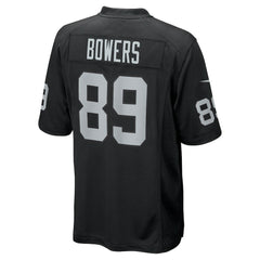 NFL Brock Bowers Las Vegas Raiders Youth Game Jersey - Black