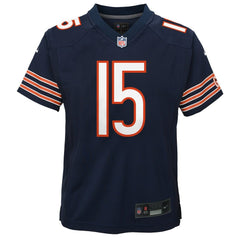 Rome Odunze Chicago Bears Youth Game Jersey Navy