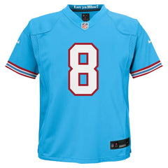 NFL Will Levis Tennessee Titans Preschool Alternate Player Game Jersey - Light Blue