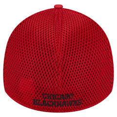 NHL Chicago Blackhawks New Era Active Subtle Camo 39THIRTY Flex Hat - Red