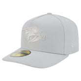 NHL Nashville Predators New Era Color Pack A-Frame 59FIFTY Fitted Hat - Gray