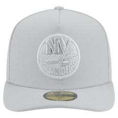 NHL New York Islanders New Era Color Pack A-Frame 59FIFTY Fitted Hat - Gray