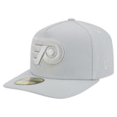 NHL Philadelphia Flyers New Era Color Pack A-Frame 59FIFTY Fitted Hat - Gray
