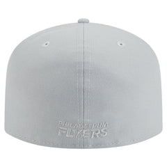 NHL Philadelphia Flyers New Era Color Pack A-Frame 59FIFTY Fitted Hat - Gray