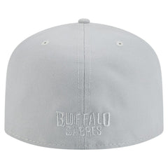 NHL Buffalo Sabres New Era Color Pack A-Frame 59FIFTY Fitted Hat - Gray