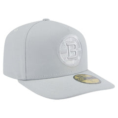 NHL Boston Bruins New Era Color Pack A-Frame 59FIFTY Fitted Hat - Gray